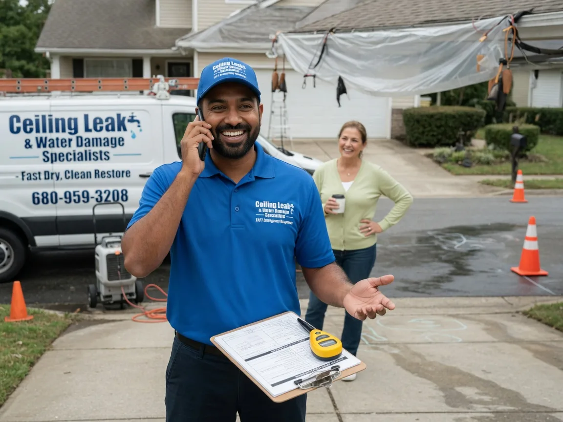 Ceiling Leak Cleanup Shirley, MA FAQs